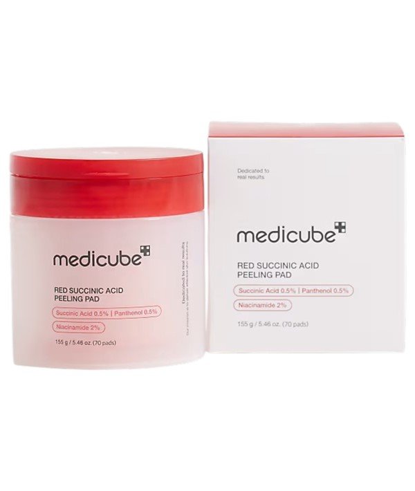 Red Succinic Acid Panthenol Pads